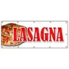 Signmission LASAGNA BANNER SIGN italian food casserole signs spaghetti pizza B-120 Lasagna
